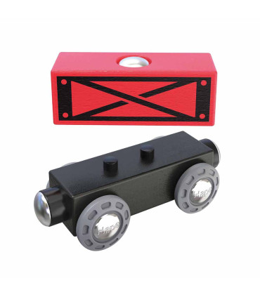 Tren de Carga Antiguo de Juguete Hape