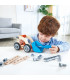 Set de Construcción de Auto 37 Piezas Junior Inventor Hape