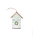 Adorno de Madera Casita 12 cm Alparamis