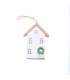 Adorno de Madera Casita 12 cm Alparamis