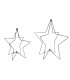 Adorno Estrella 3D con Luz LED 30 cm Alparamis