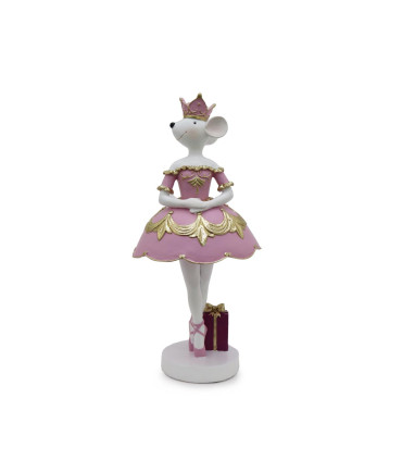 Adorno de Ratoncita Bailarina 25.5 cm Alparamis