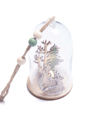 Adorno para Colgar Figura Verde 12 cm Alparamis