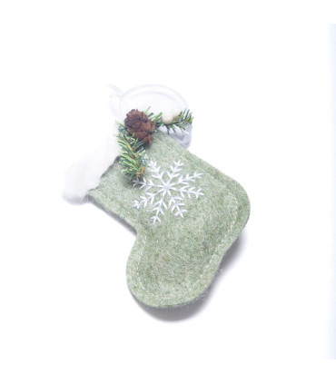 Adorno para Colgar Figura Verde 12 cm Alparamis