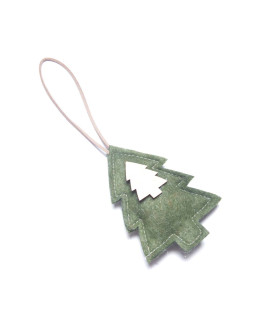 Adorno para Colgar Figura Verde 12 cm Alparamis