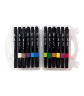 Marcadores Acrilicos en Valija Talbot x 12