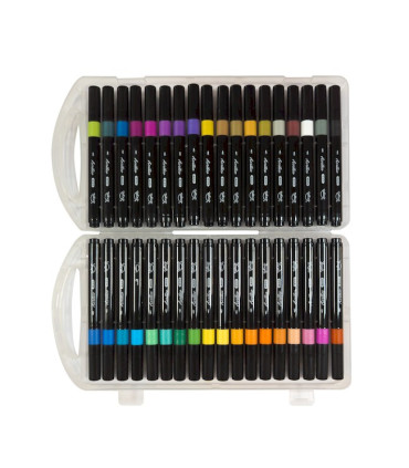 Marcadores Acrilicos en Valija Talbot x 48