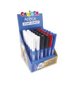 Marcadores Acrylic Punta Pincel Carioca x 36 con Display