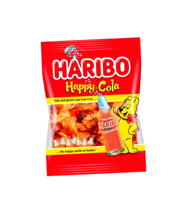 Caramelos Gomitas Haribo Happy Cola 80 g