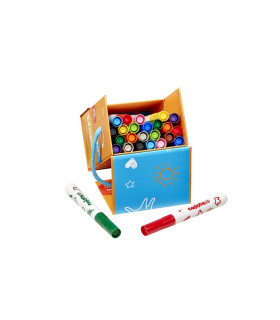 Marcadores Baby Carioca x 24 Hard Box