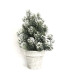 Árbol de Navidad Nevado en Maceta 24 cm Alparamis