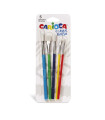 Pinceles Escolares Carioca Brush x 5