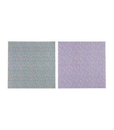 Papel para Scrap 35 Hojas de 30 x 30 cm y 160 g Lovely Ibicraft