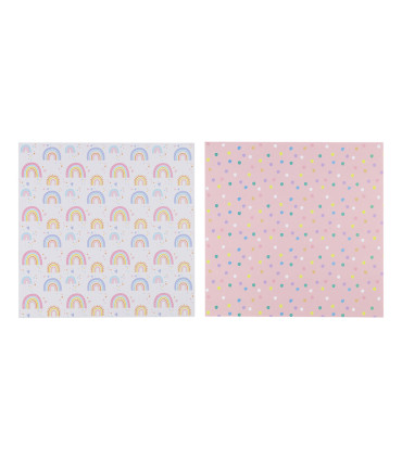 Papel para Scrap 35 Hojas de 30 x 30 cm y 160 g Lovely Ibicraft