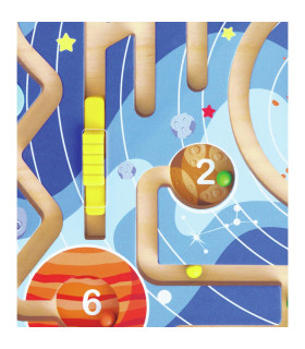 Laberinto Espacial y Tablero de Tangram Hape