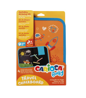 Pizarrón Portatil y 4 Tizas Baby Carioca