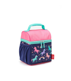 Lunchera Térmica Soft Alta con Cierre Unicornios Thermos