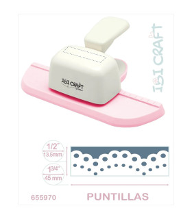 Perforadora Artística de Guardas Jumbo Puntillas Ibicraft