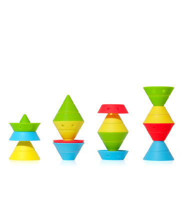 Juguete de Construcción Hix Moluk 4 piezas