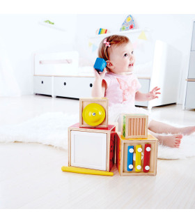 Set de Música Apilable Hape Instrumentos de Juguete