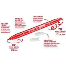 Marcadores Doble Punta Birello Carioca x 30