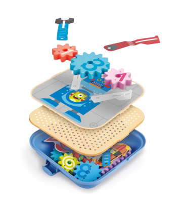 Juego Experimental de Engranajes Groovy-go-round Hape