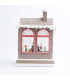 Adorno de Casita de Jengibre con LED 25 cm Alparamis