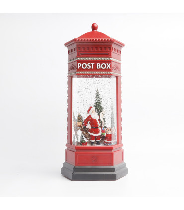 Adorno de Correo Mágico de Santa con LED 33 cm Alparamis