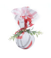 Adorno Bola de Navidad Fantasía Rayas de 8 cm Alparamis