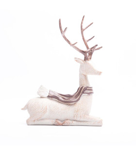 Adorno de Reno 26 cm Alparamis