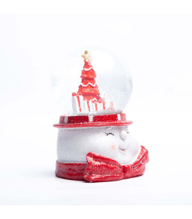 Esfera de Nieve Snowman 16 cm Alparamis