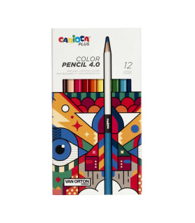 Lápices de Colores Carioca Plus 4.0 x 12