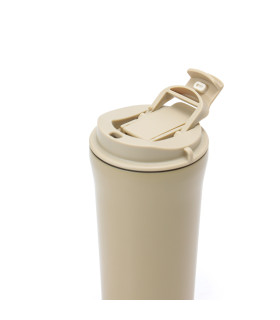 Vaso Térmico 500 ml Doble con Tapa y Sorbete Thermos Arena