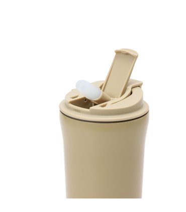 Vaso Térmico 500 ml Doble con Tapa y Sorbete Thermos Arena