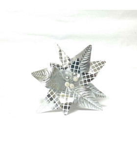 Adorno Estrella Federal Dorada 23 cm Alparamis A24-3949