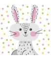 Servilletas 33 x 33 cm Happy Bunny