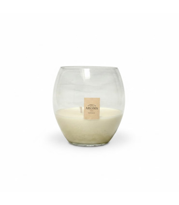Vela en Vaso Esfera 400 g Vainilla Espacio Aroma