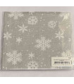 Servilletas 33 x 33 cm Moments Silver Snow Xmas