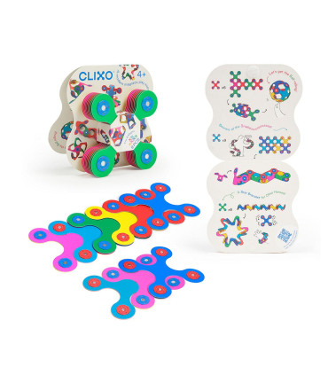 Set Tiny and Mighty Multicolor 9 Piezas Clixo