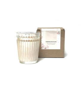 Vela en Vaso Romántica 175 g Cerezo en Flor Espacio Aroma