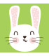 Servilletas 33x33 Cute Bunny