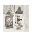 Servilleta 33X33 Wooden Lanterns Xmas