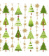 Servilletas 25 x 25 cm Fine Little Trees Xmas