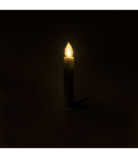 Vela LED Ivory x 10 Alparamis