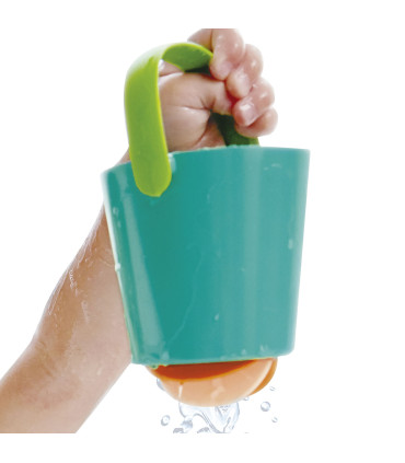 Juego de Baldes Alegres Hape Juguete para el Baño