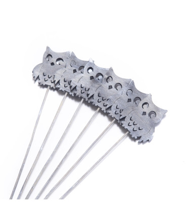 Stick de Búho Gris 6 cm Alparamis