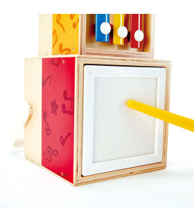 Set de Música Apilable Hape Instrumentos de Juguete