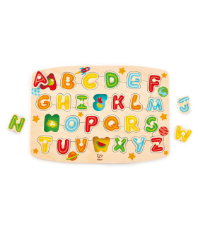 Rompecabezas de Alfabeto Hape Juego Didáctico