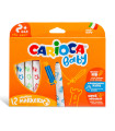 Marcadores Baby Carioca x 12