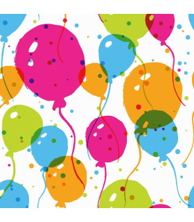 Servilletas 25 x 25 cm Splash Ballons